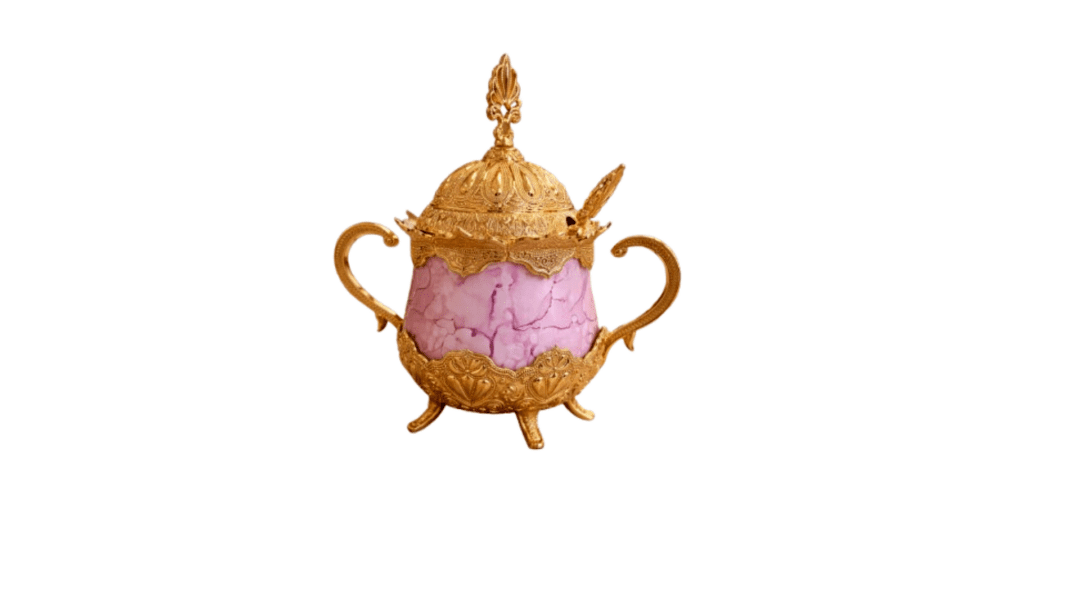 metal pembe Şekerlik altın