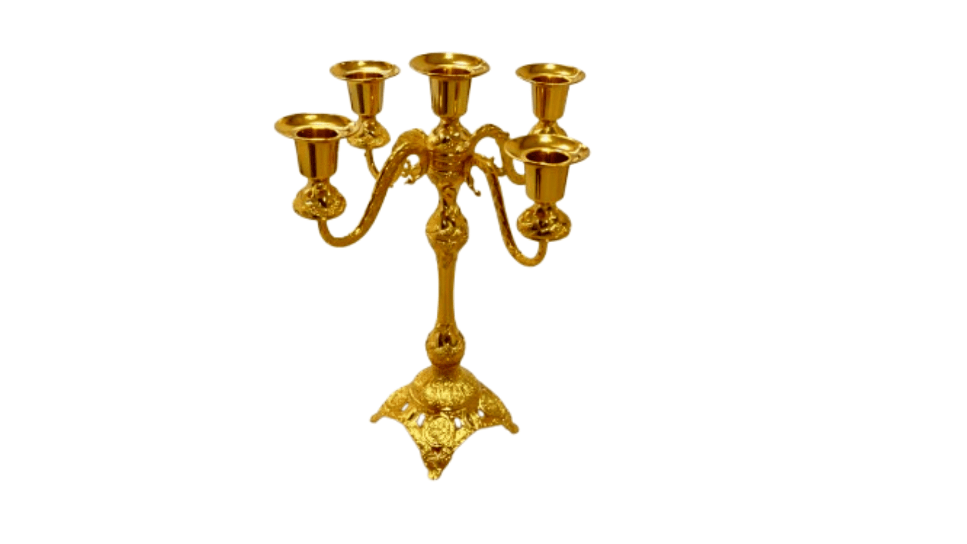 5 kollu orta boy Şamdan