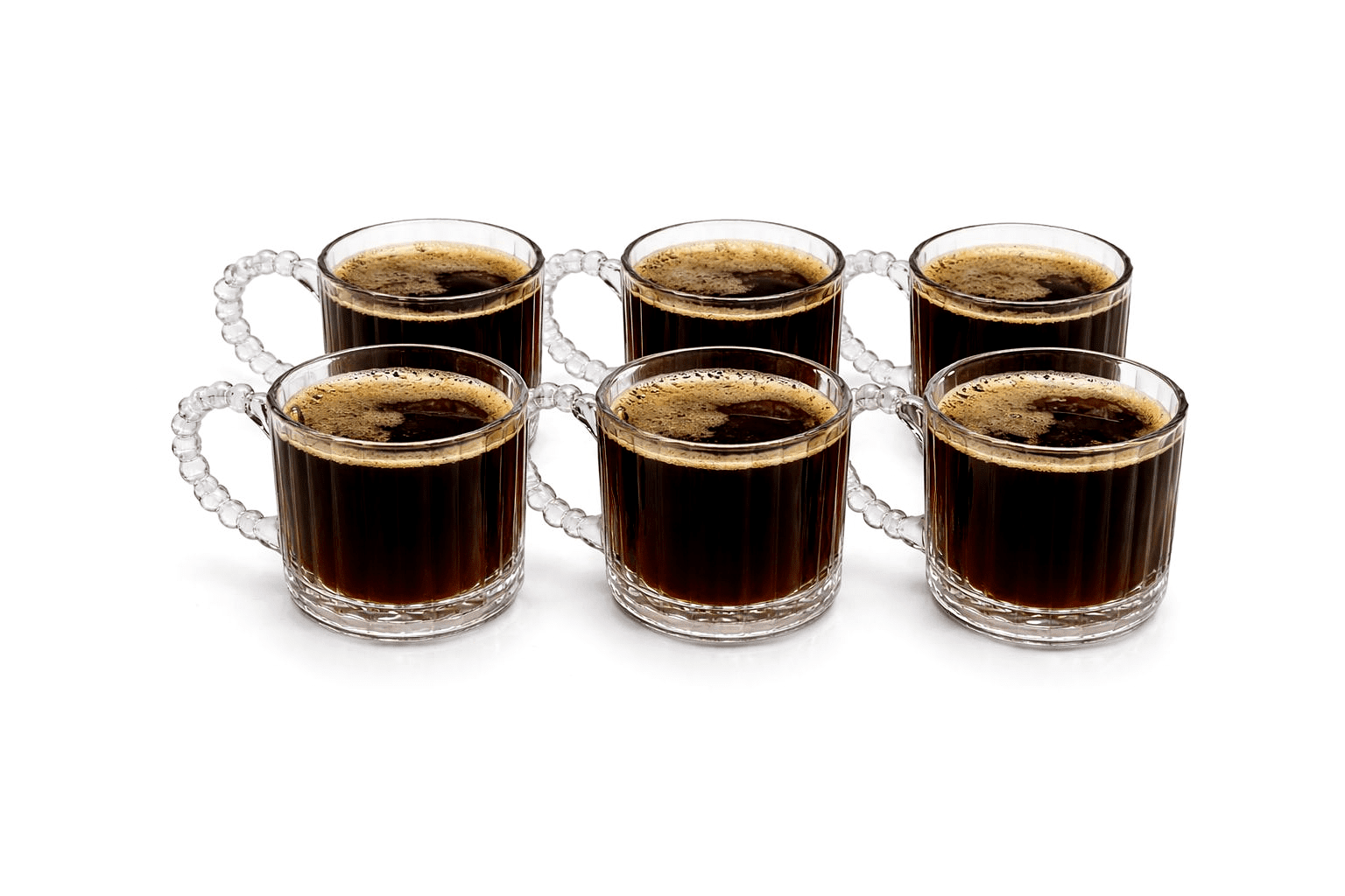 6'lı kulplu Çay bardağı