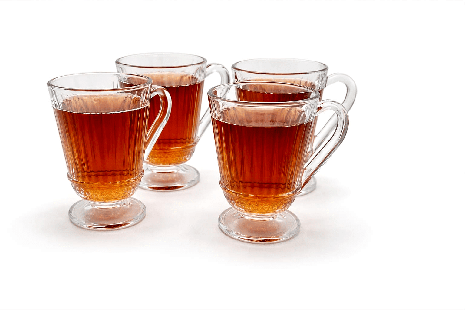 4'lü kulplu Çay bardağı