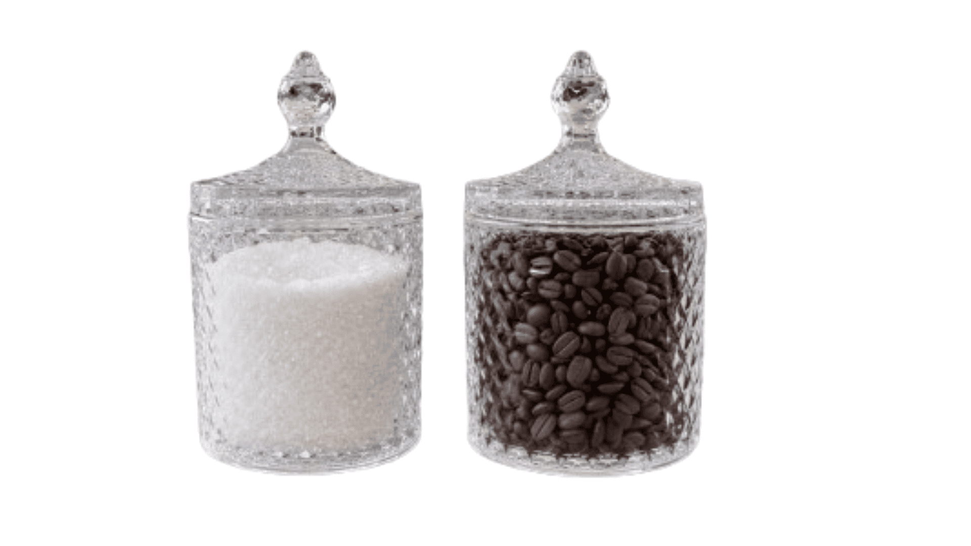 2'lİ kristal kavanoz