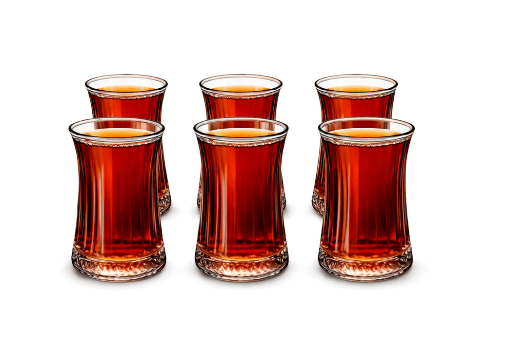 Çizgili Çay bardağı