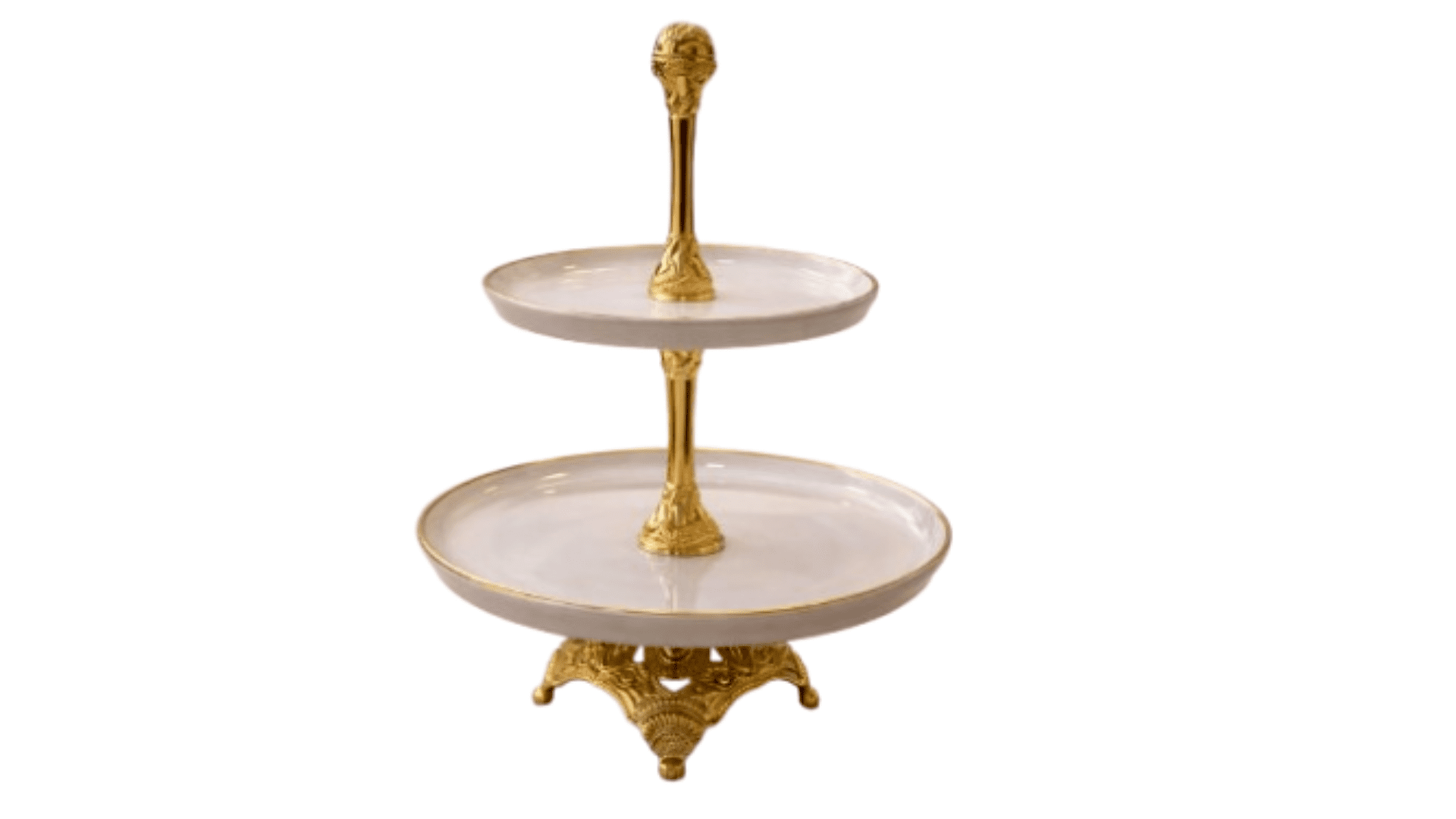 2 katlı porselen kurabiyelik